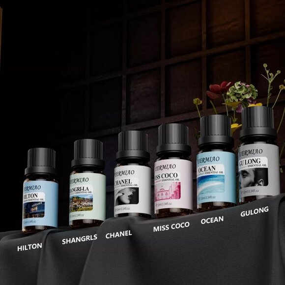 Aiermiao Aromatherapy Essential Oil Moisturizing Set 6 x 10ML Conceptual Scent - Picture 4 of 9